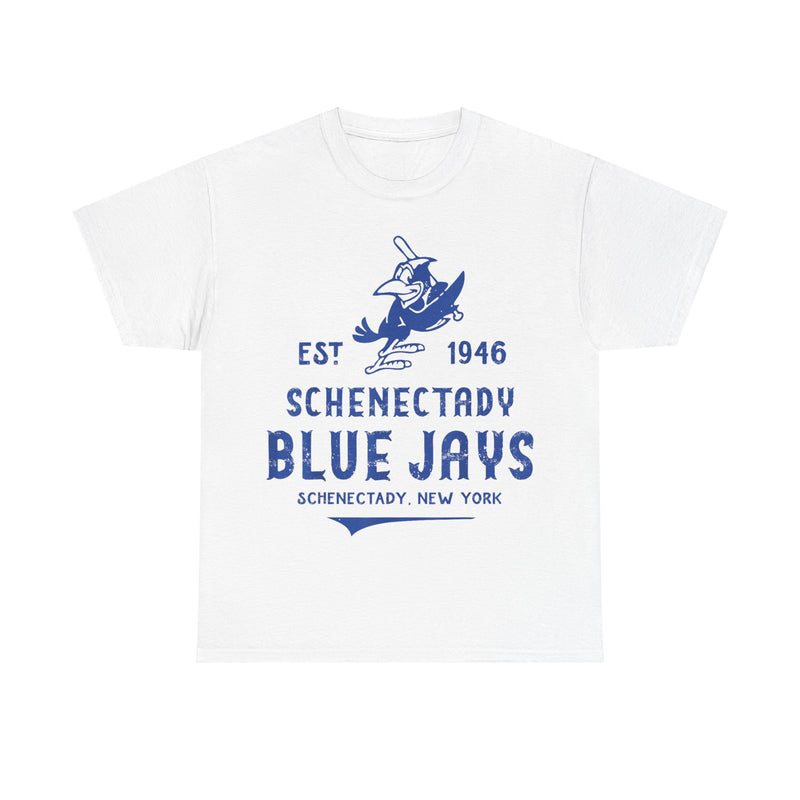 Load image into Gallery viewer, Schenectady Blue Jays New York Nostalgic Retro Baseball Team T-shirt