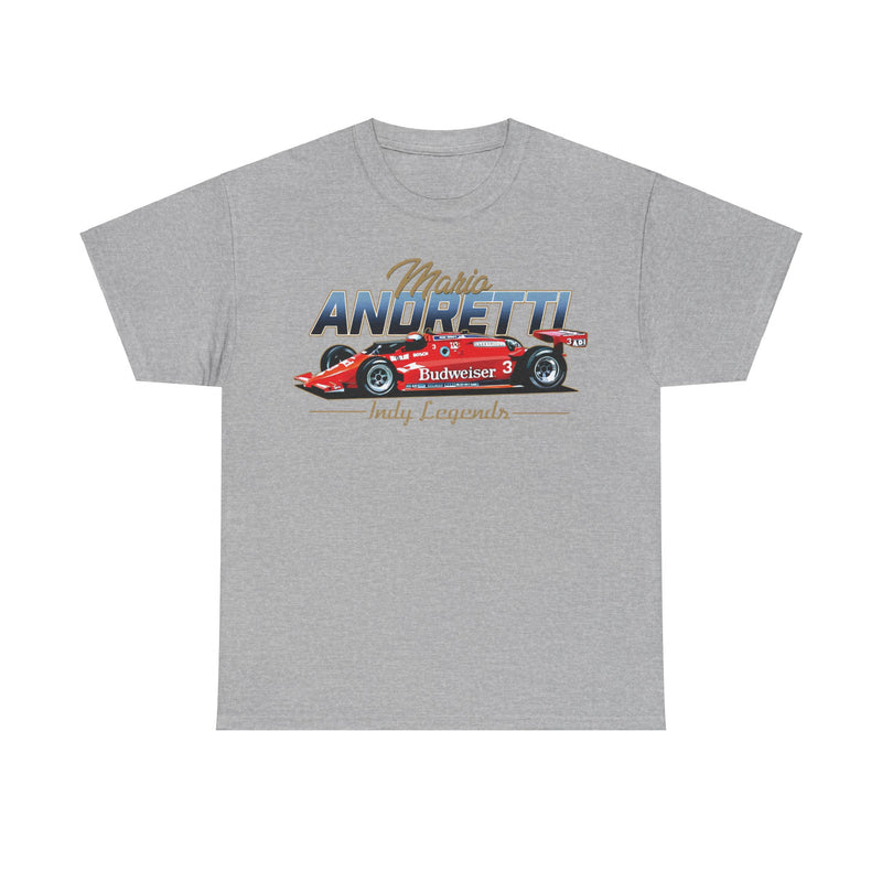 Load image into Gallery viewer, Mario Andretti Indy Legends Racing T-shirt