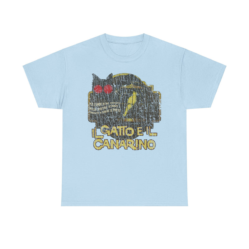 Load image into Gallery viewer, Il Gatto E Il Canarino 1978 Cat and the Canary Movie T-shirt