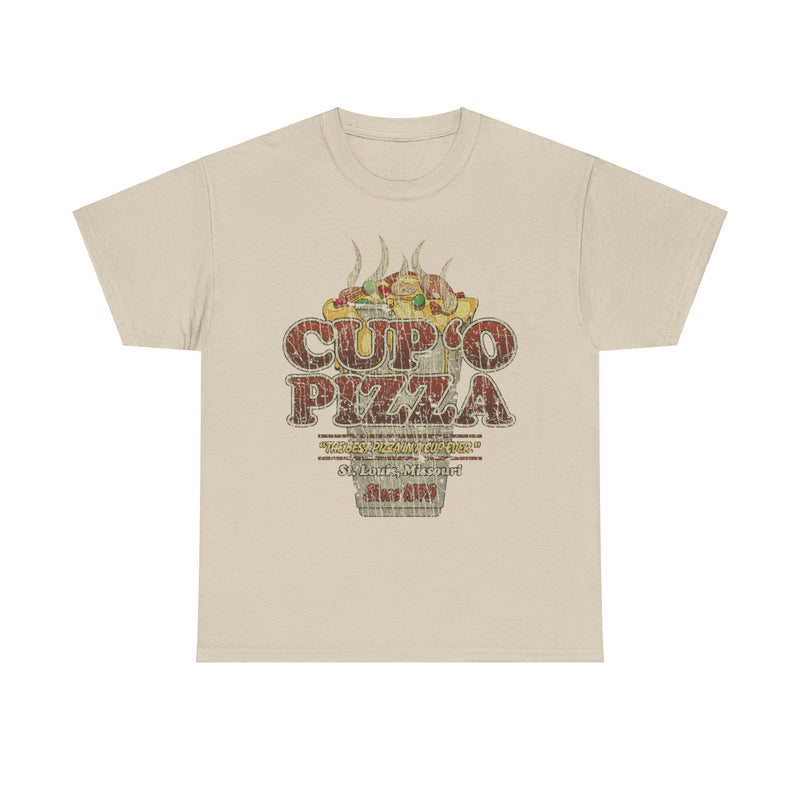 Load image into Gallery viewer, Cup O Pizza In a Cup Missouri Restaurant T-shirt