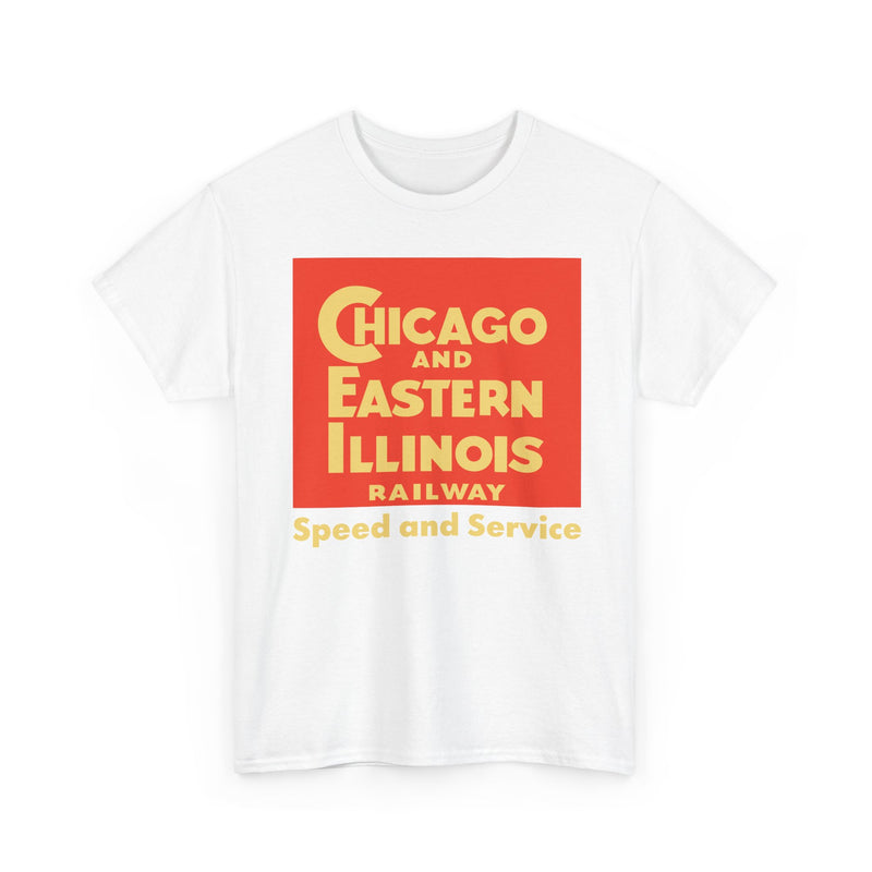 Load image into Gallery viewer, Chicago Eastern Illinois Speed Service Railroad Logo Train T-Shirt