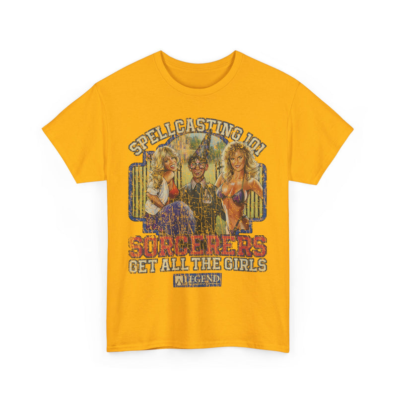 Load image into Gallery viewer, Spellcasting 101 Sorcerers Get All the Girls 1990 Adventure Video Game T-shirt