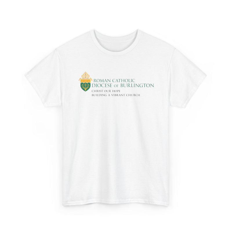 Load image into Gallery viewer, Diocese of Burlington T-Shirt - Catholic Church Logo Tee - Vermont Religious