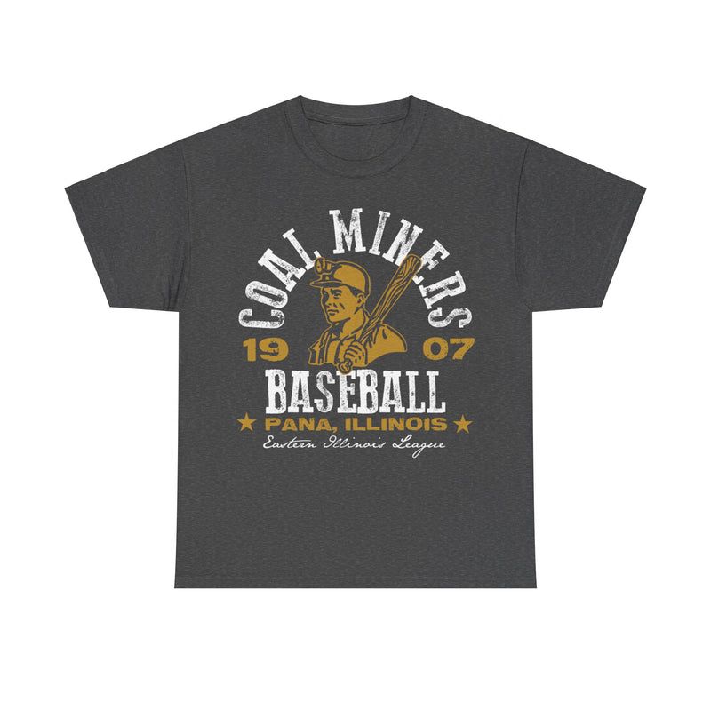 Load image into Gallery viewer, Pana Coal Miners Est 1907 Illinois Baseball T-shirt