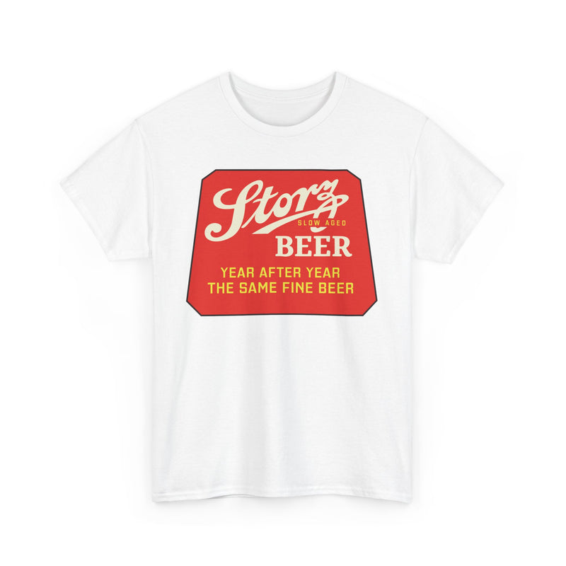 Load image into Gallery viewer, Storz Beer Year After Year Same Fine Beer Slow Aged Logo T-Shirt