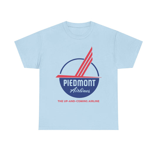 Piedmont Airlines Red White Blue Wing Up And Coming T-shirt