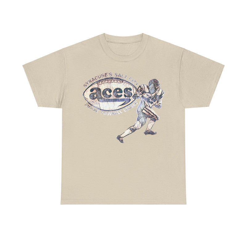 Load image into Gallery viewer, Salt City Aces New York Logo Football Team T-shirt