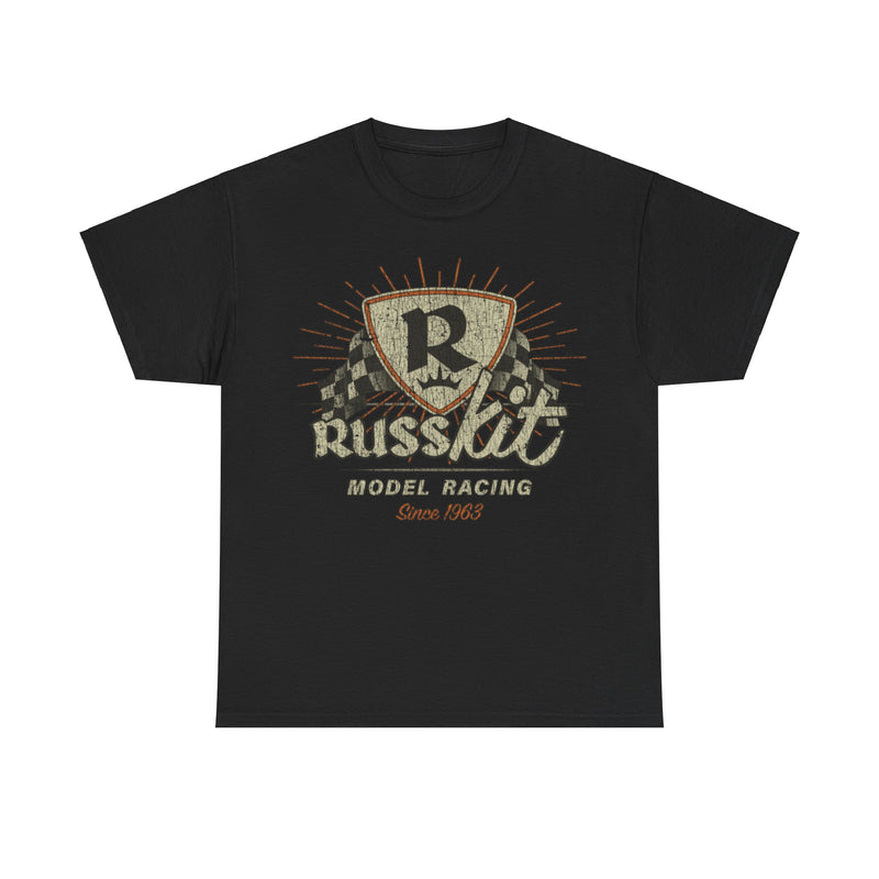 Load image into Gallery viewer, Russkit Model Racing 1963 Distressed Print T-shirt
