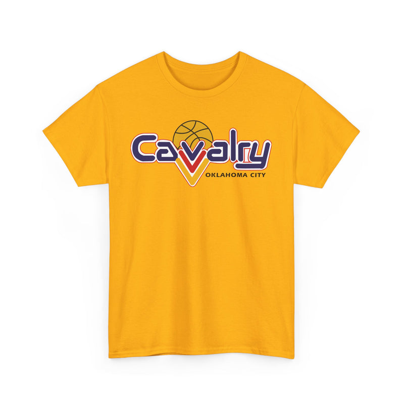 Load image into Gallery viewer, Oklahoma City Cavalry 1990-1997 CBA Basketball T-shirt