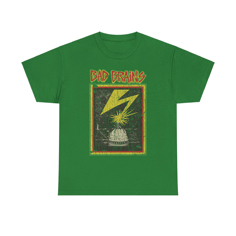 Load image into Gallery viewer, The Yellow Tape 1982 Bad Brains Punk Rock Band T-shirt