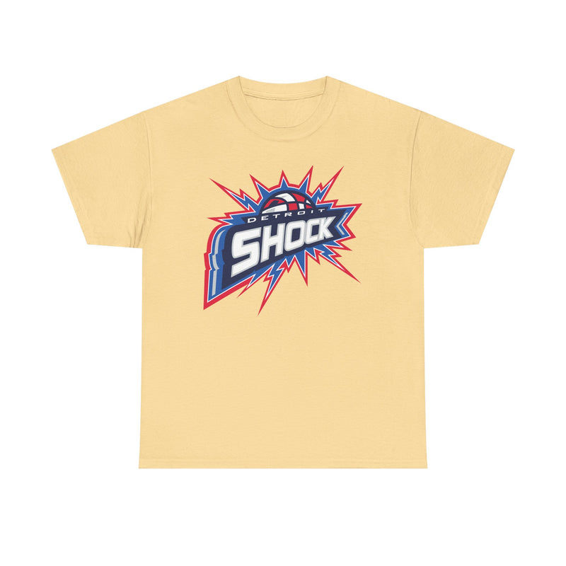 Load image into Gallery viewer, Detroit Shock Michigan Women's National Basketball Association 1998-2009 T-shirt