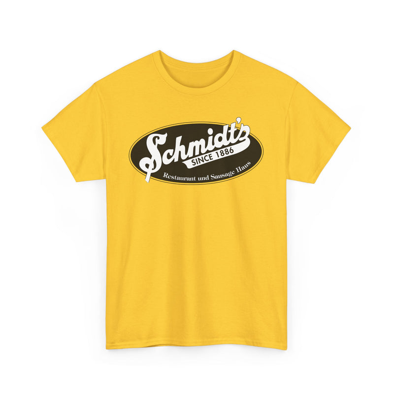 Load image into Gallery viewer, Schmidt's Restaurant und Sausage Haus Since 1886 Ohio T-Shirt
