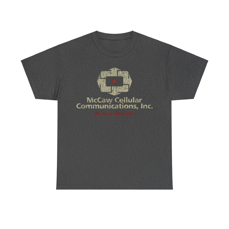 Load image into Gallery viewer, McCaw Cellular Redmond WA 1986 Tech Distressed Print T-shirt