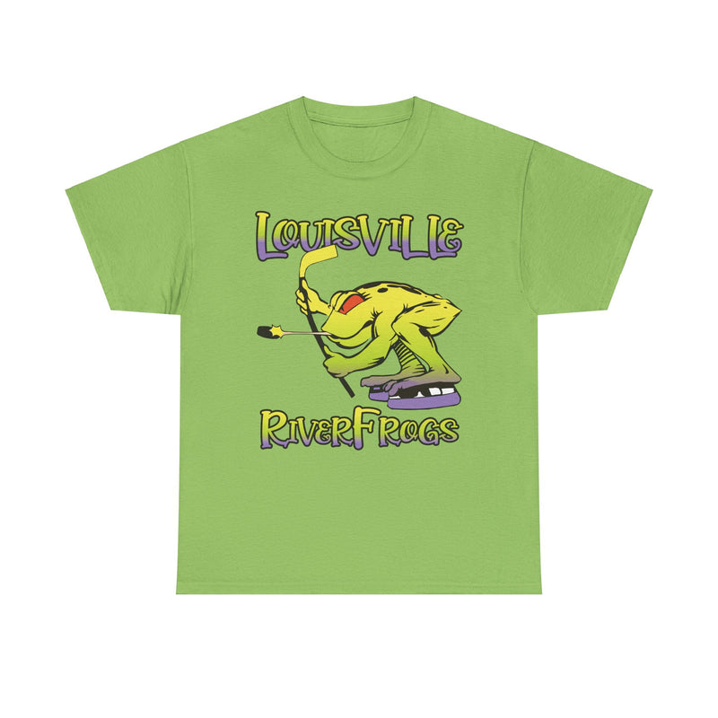 Load image into Gallery viewer, Louisville RiverFrogs East Coast Hockey League 1995-1998 Kentucky T-shirt