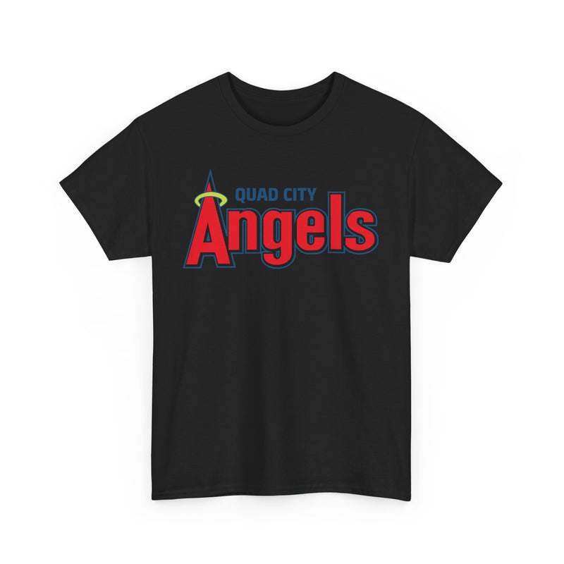 Load image into Gallery viewer, Quad City Angels Iowa 1962-1978 Baseball T-shirt