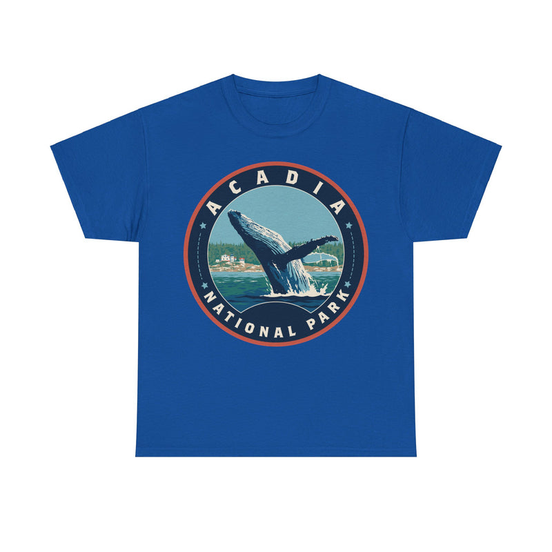 Load image into Gallery viewer, Acadia National Park Maine Round Logo T-shirt
