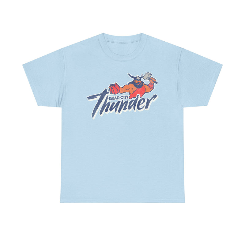 Load image into Gallery viewer, Quad City Thunder Basketball Team Nostalgic Retro T-shirt