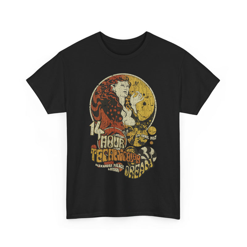 Load image into Gallery viewer, The 14 Hour Technicolor Dream 1967 London Psychedelic Musical Concert T-shirt
