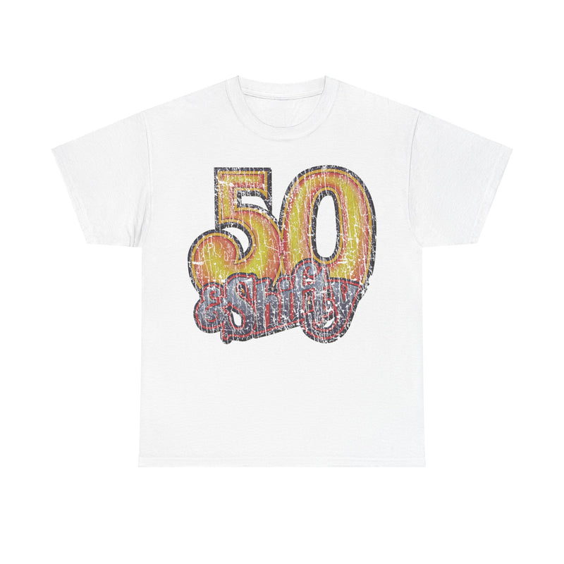 Load image into Gallery viewer, 50 and Shifty 1976 Nostalgic Retro T-shirt