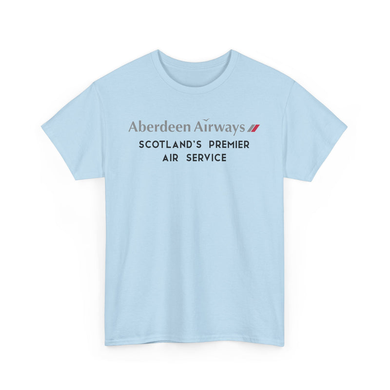Load image into Gallery viewer, Aberdeen Airways Scotland's Premier Air Service Vintage Logo Aviation T-shirt