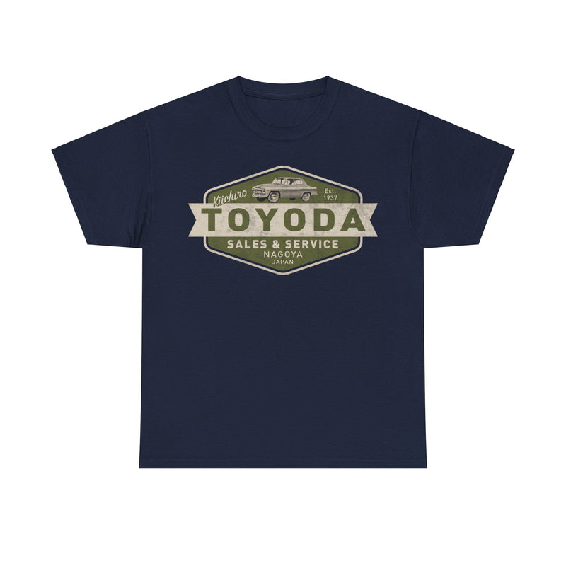 Load image into Gallery viewer, Kiichiro Toyoda Toyota Est 1937 Nagoya Japan Car T-shirt