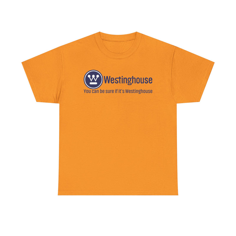 Load image into Gallery viewer, Westinghouse You Can Be Sure Classic Blue Logo T-Shirt