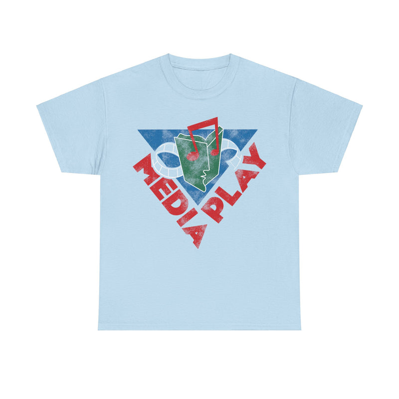 Load image into Gallery viewer, Media Play Record Retail Store Retro Nostalgic T-shirt