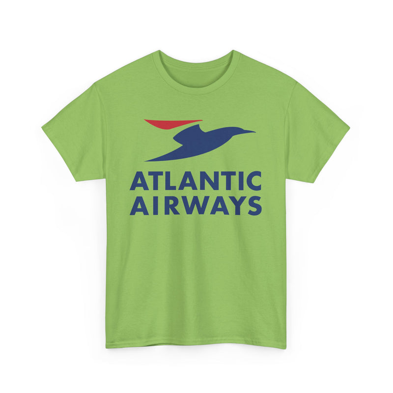 Load image into Gallery viewer, Atlantic Airways Blue Bird Logo North Atlantic Carrier Vintage T-shirt