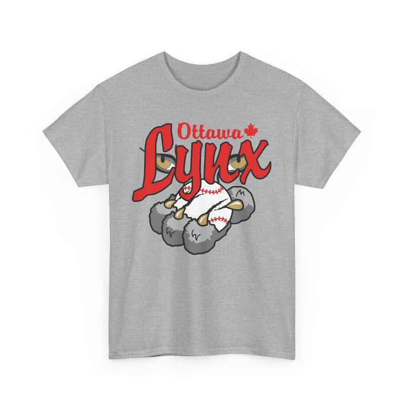 Load image into Gallery viewer, Ottawa Lynx Canada 1993-2007 International League Baseball T-shirt