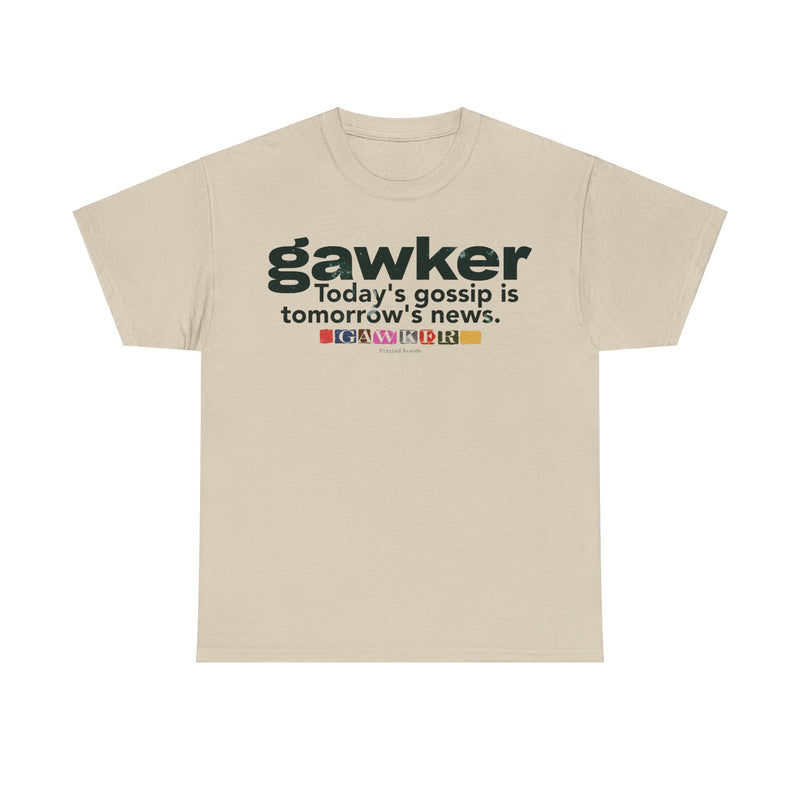 Load image into Gallery viewer, Gawker Todays Gossip Is Tomorrows News Retro Nostalgic Internet T-shirt