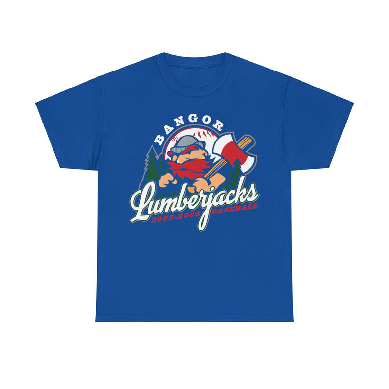 Load image into Gallery viewer, Bangor Lumberjacks Maine Baseball Team T-shirt