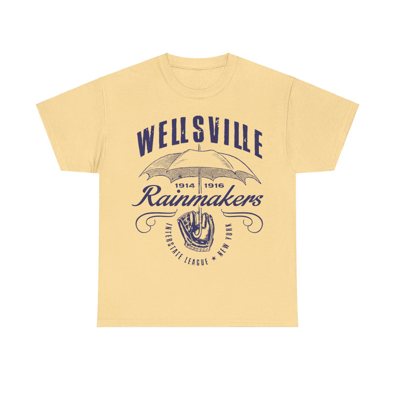 Load image into Gallery viewer, Wellsville Rainmakers Est 1914 New York Baseball T-shirt