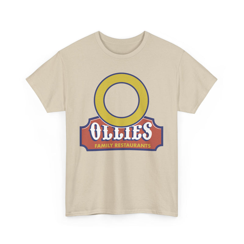 Load image into Gallery viewer, Ollies Family Restaurants Vintage Logo Defunct Restaurant Chain T-Shirt