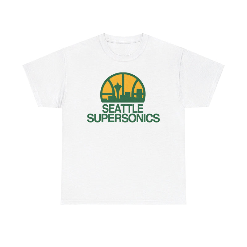 Load image into Gallery viewer, Seattle Supersonics Nostalgic Retro Basketball T-shirt