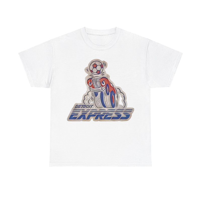 Load image into Gallery viewer, Detroit Express Logo Michigan Soccer Team T-shirt