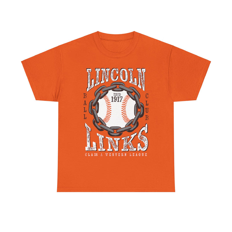 Load image into Gallery viewer, Lincoln Links Est 1917 Nebraska Baseball T-shirt