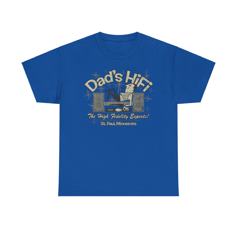 Load image into Gallery viewer, Dads HiFi Minnesota Retail Electronics Store T-shirt