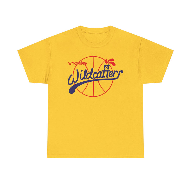 Load image into Gallery viewer, Wyoming Wildcatters Basketball 1982-1988 Continental Association T-shirt