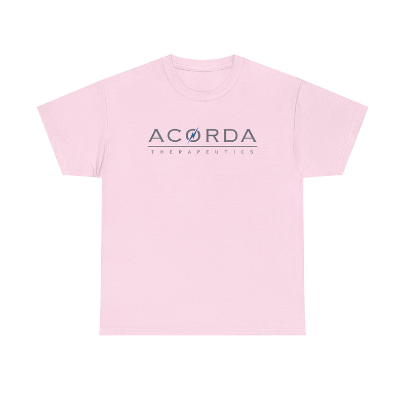 Load image into Gallery viewer, Acorda Therapeutics T-Shirt Defunct Pharmaceutical Company Logo Medical Tee