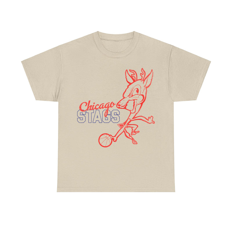 Load image into Gallery viewer, Chicago Stags Basketball Nostalgic Retro T-shirt