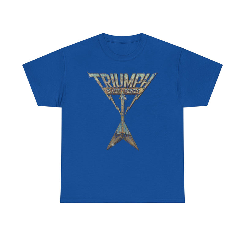 Load image into Gallery viewer, Triumph Allied Forces Canadian Music Rock Band T-shirt