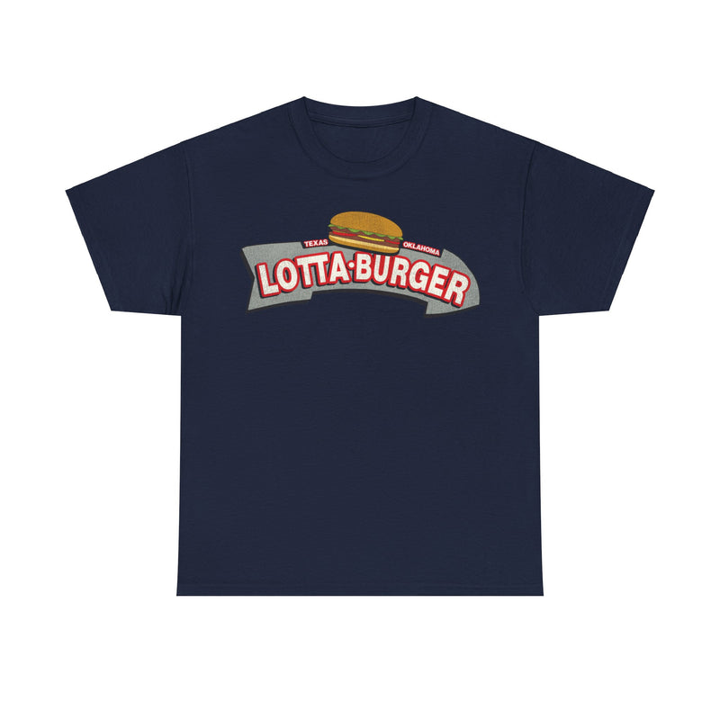 Load image into Gallery viewer, Lotta Burger Fast Food Restaurant Retro Nostalgic T-shirt