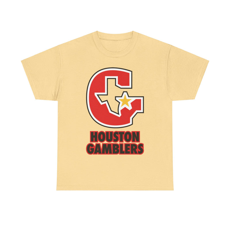 Load image into Gallery viewer, Houston Gamblers Logo Texas Football Team T-shirt