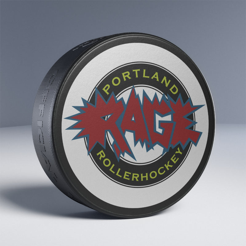 Load image into Gallery viewer, Portland Rage Oregon 1993-1994 Roller Hockey Puck