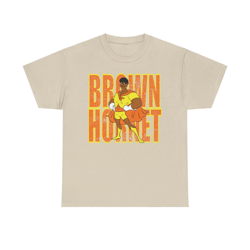 Load image into Gallery viewer, Brown Hornet Fat Albert Cartoon TV Show 1979-1984 T-shirt