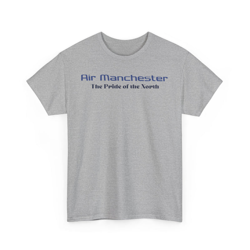 Load image into Gallery viewer, Air Manchester The Pride of the North Vintage Airline Logo Aviation T-shirt