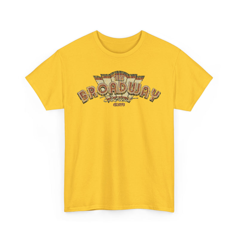 Load image into Gallery viewer, The Broadway Detroit 1975 Michigan Luxury Clothing Store T-shirt