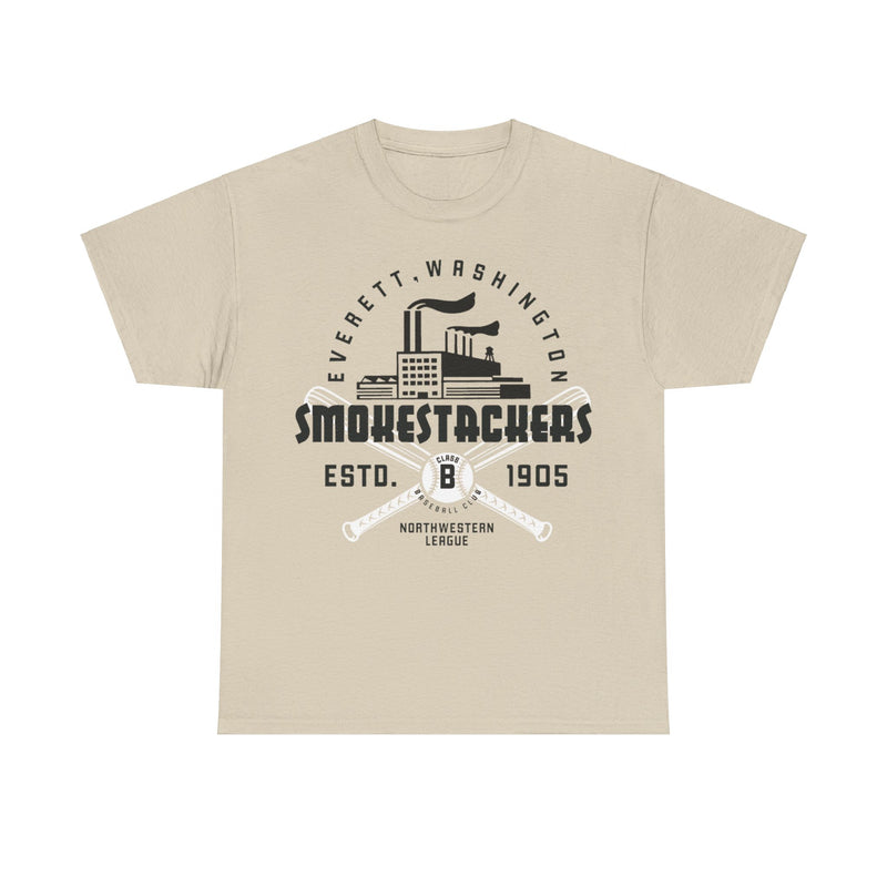 Load image into Gallery viewer, Everett Smokestackers Est 1905 Washington Baseball T-shirt