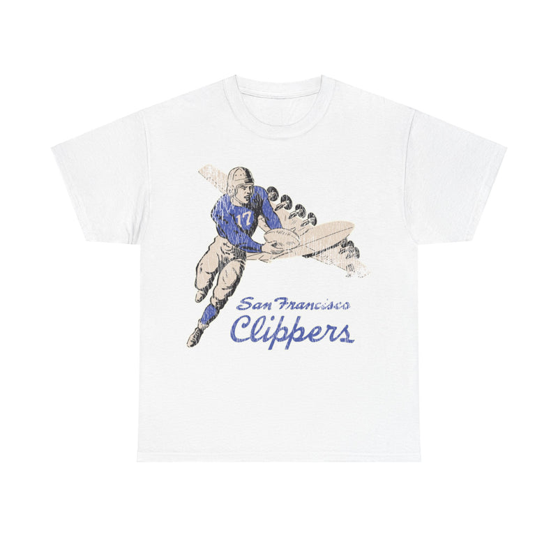 Load image into Gallery viewer, San Francisco Clippers Retro Nostalgic Football T-shirt
