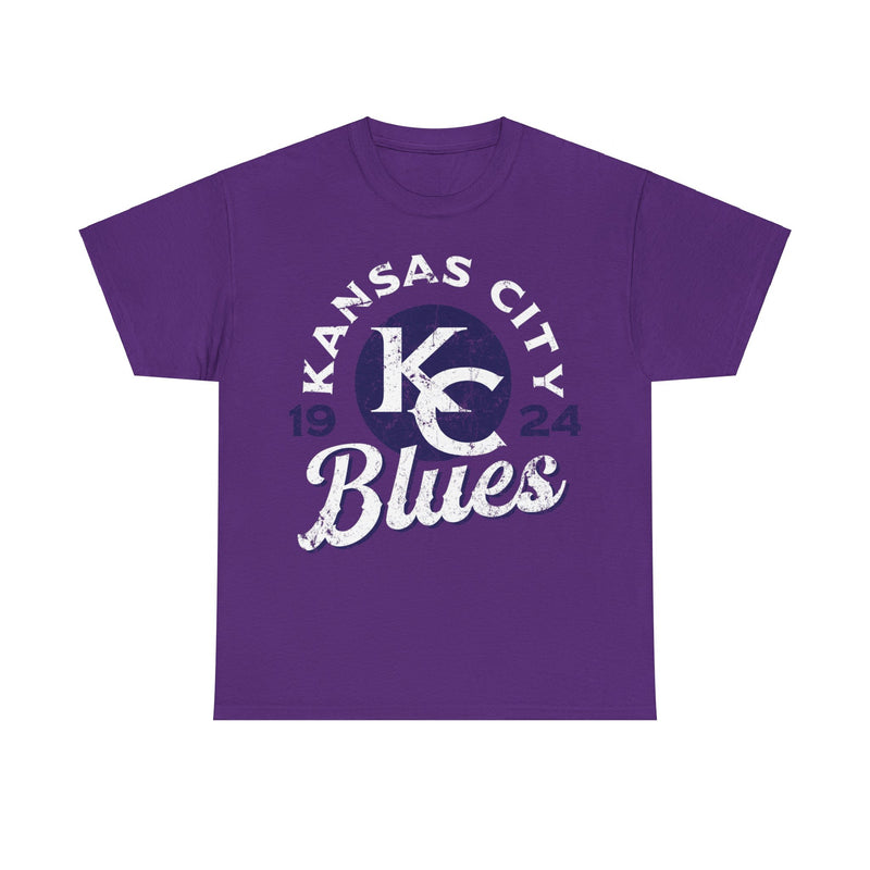 Load image into Gallery viewer, Kansas City Blues Est 1924 Missouri Baseball T-shirt